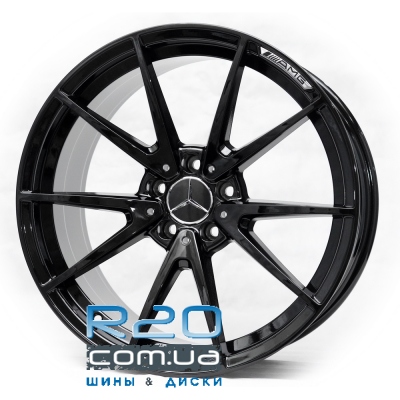 Replica Mercedes (MB6) 9,5x19 5x112 ET38 DIA66,6 (gloss black) у Дніпрі