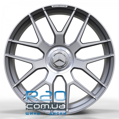 Replica Mercedes (MR095E) 11x21 5x112 ET47 DIA66,6 (satin graphite machined face) в Днепре