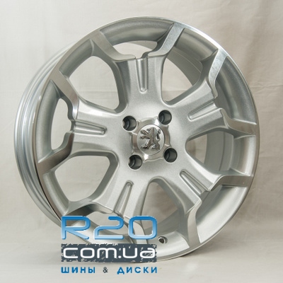 Replica Peugeot (GT-ZY730) 7x17 4x108 ET25 DIA65,1 (MS) у Дніпрі