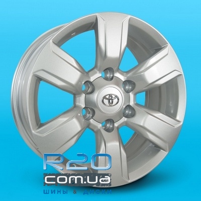 Replica Toyota (GT7992) 7,5x17 6x139,7 ET25 DIA108,1 (silver) в Днепре