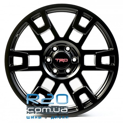 Replica Toyota (TY1174) 9x22 6x139,7 ET15 DIA106,1 (matt black painted) у Дніпрі