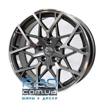 Replica Toyota (TY2065) 8x18 5x114,3 ET35 DIA60,1 (black machined face) в Днепре