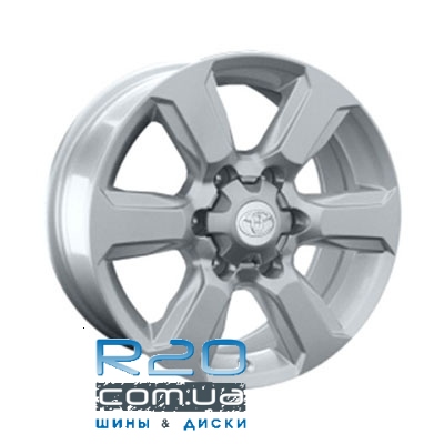 Replica Toyota (TY239) 7,5x17 6x139,7 ET25 DIA106,1 (hyper silver) у Дніпрі