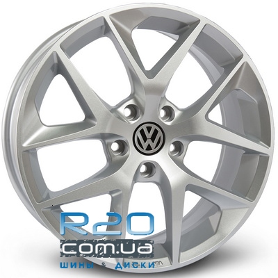 Replica Volkswagen (JT1689) 7x17 5x112 ET45 DIA57,1 (silver) в Днепре