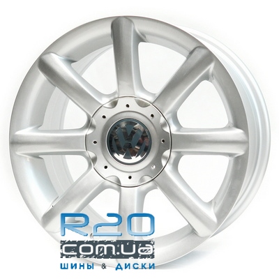 Replica Volkswagen (R034) 7x15 5x112 ET37 DIA57,1 (silver) в Днепре