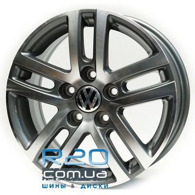 Replica Volkswagen (R047) 6x15 5x112 ET38 DIA57,1 (GMF) в Днепре