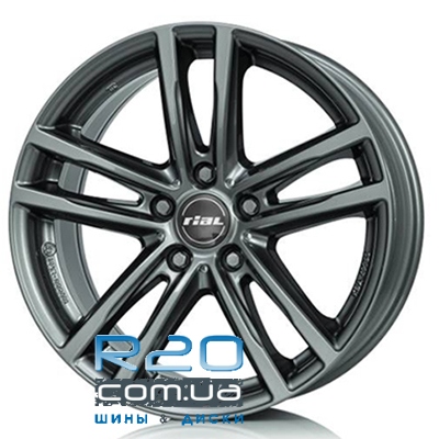 Rial X10 9x19 5x120 ET48 DIA74,1 (metal grey) у Дніпрі