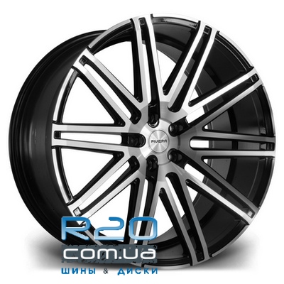 Riviera RV120 9x22 5x98 ET35 DIA74,1 (black polished) у Дніпрі