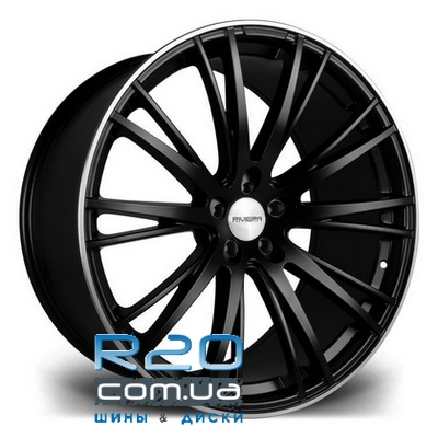 Riviera RV128 10,5x22 5x100 ET20 DIA74,1 (black polished lip) в Днепре