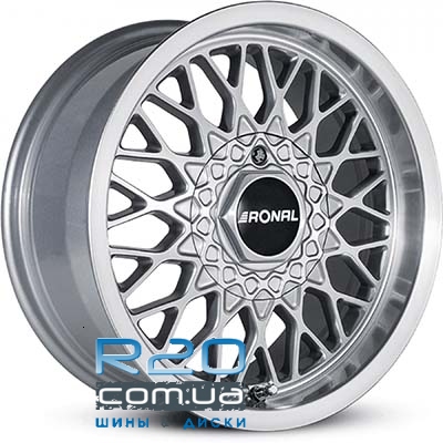 Ronal LS 7,5x15 4x100 ET25 DIA57,1 (silver front diamond cut) в Днепре