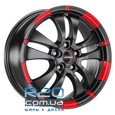 Ronal R59 7x16 5x120 ET35 DIA72,5 (jet black front diamond cut) у Дніпрі