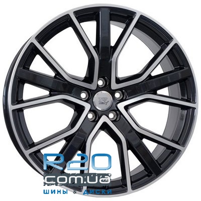 WSP Italy Audi (W571) Alicudi 9x20 5x112 ET34 DIA66,6 (matt gun metal polished) у Дніпрі