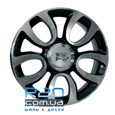 WSP Italy Fiat (W167) Ercolano 7x17 5x98 ET41 DIA58,1 (gloss black polished) в Днепре