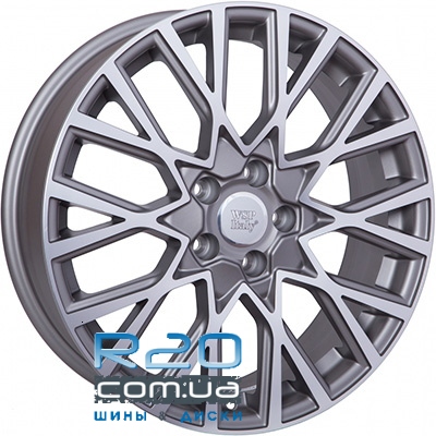 WSP Italy Fiat (W168) Gran Sasso 7x18 5x110 ET40 DIA65,1 (matt gun metal polished) у Дніпрі