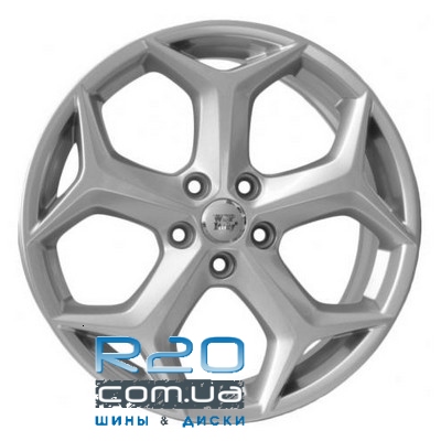 WSP Italy Ford (W957) New Delhi 7x17 5x108 ET50 DIA63,4 (silver shine) у Дніпрі