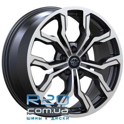 WSP Italy Hyundai (WD002) New York 7,5x18 5x114,3 ET49,5 DIA67,1 (gloss black polished) в Днепре