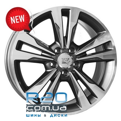 WSP Italy Mercedes (W772) Apollo 7x18 5x112 ET46 DIA66,6 (anthracite polished) у Дніпрі