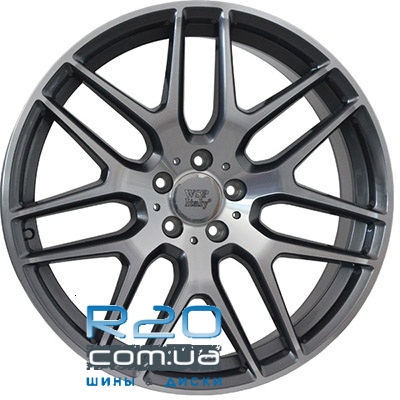 WSP Italy Mercedes (W778) Eris 10x21 5x112 ET46 DIA66,6 (dull black lip polished) в Днепре