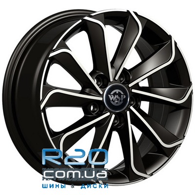 WSP Italy Nissan (WD003) Corinto 6,5x16 5x114,3 ET45 DIA (gloss black polished) в Днепре