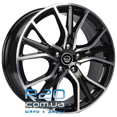 WSP Italy Toyota (WD004) Zurich 7,5x18 5x114,3 ET39 DIA (gloss black polished) в Днепре
