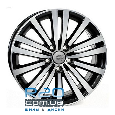 WSP Italy Volkswagen (W462) Altair 7,5x17 5x112 ET47 DIA57,1 (gloss black polished) в Днепре
