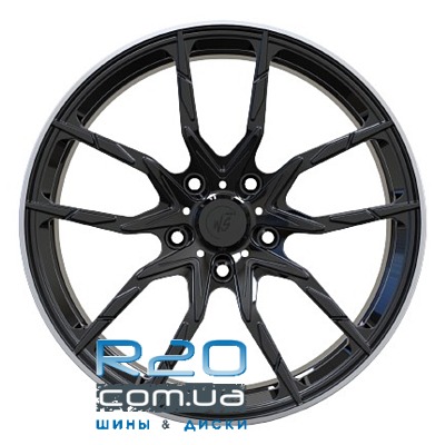 WS Forged WS-15M 9x19 5x127 ET50 DIA71,6 (gloss black lip polished) в Днепре