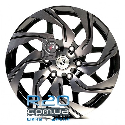 WS Forged WS-6-05 7,5x18 6x139,7 ET50 DIA92,5 (gloss black dark machined face) в Днепре