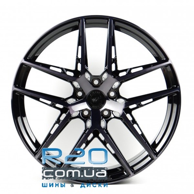 WS Forged WS22843 8x20 5x112 ET45 DIA66,6 (gloss black dark machined face) в Днепре