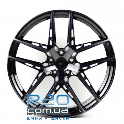 WS Forged WS22843 9x20 5x112 ET42 DIA66,6 (gloss black dark machined face) у Дніпрі