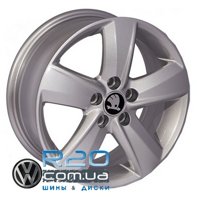 ZF SSL445 6x15 5x100 ET38 DIA57,1 (silver) у Дніпрі