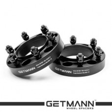 Проставки Getmann 25мм 6х139.7 dia106.1 шпильки 12х1,5 Кованные Черные (Toyota, Lexus)