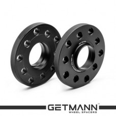 Проставка Getmann 10мм 5x112 с направляющей dia 66,6 Кованая черная (Audi, Mercedes)