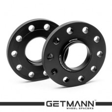 Проставка Getmann 15мм 5х130 dia 71,6 Кованная Black  (Audi, Skoda, VW)