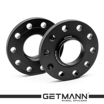 переходная Проставка Getmann 15мм 5х130 dia 71,6 Кованная Black  (Audi, Skoda, VW) адаптер для изменения вылета