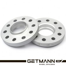 Проставка Getmann 20мм 5x112 с направляющей dia 66,6 Литая Silver (Mercedes, Audi, BMW)