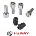 Секретные Болты Harry 12х1,5 L27мм Конус 17,19 ключ на колеса секретки для дисков