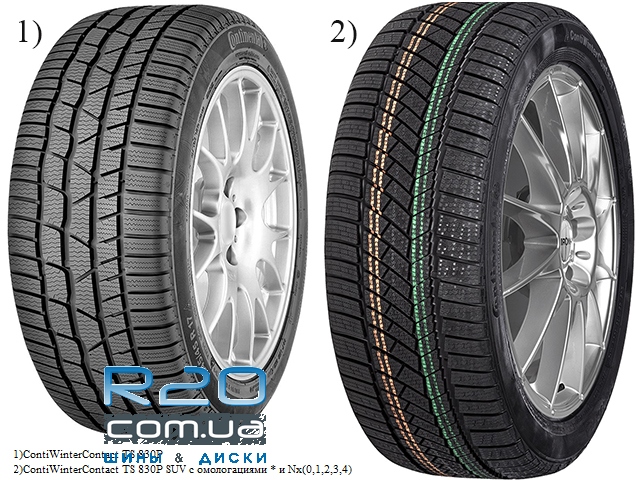 Continental ContiWinterContact TS 830P 225/55 R16 95H Run Flat SSR MOE у Дніпрі