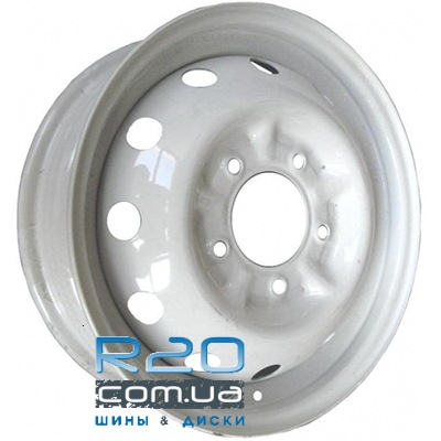 Кременчуг К2121 Нива (ВАЗ 2121) 5x16 5x139,7 ET58 DIA98,1 (white) в Днепре
