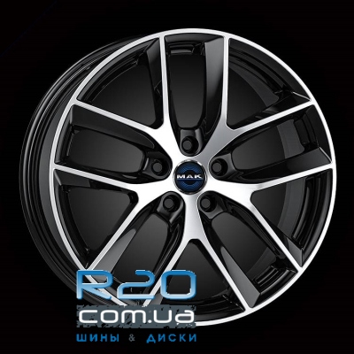 Mak Voltage 8,5x19 5x114,3 ET40 DIA64,1 (black mirror) у Дніпрі