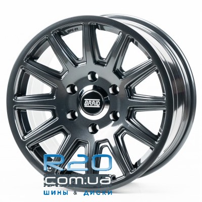 Off Road Wheels OW056 8x17 6x139,7 ET25 DIA95,1 (dark grey) в Днепре