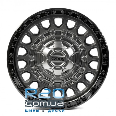 Off Road Wheels OW1908-9 8,5x17 6x139,7 ET5 DIA110,1 (black machined lip) в Днепре