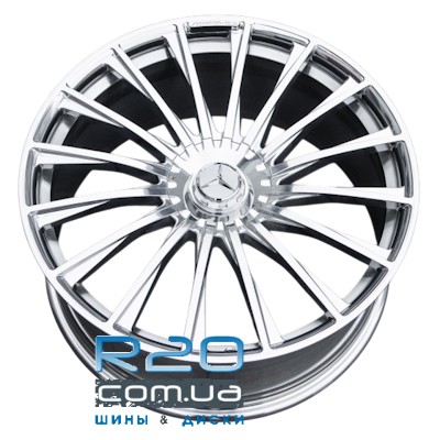 Replica Forged Mercedes (MR225) 10,5x21 5x112 ET50 DIA66,6 (polished) в Днепре