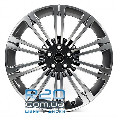 Replica Land Rover (LR7163) 9,5x23 5x120 ET42,5 DIA72,6 (dark grey machined gun metal) у Дніпрі