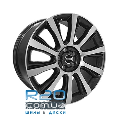 Replica Land Rover (LR835) 10x22 5x120 ET40 DIA72,6 (matt black) в Днепре