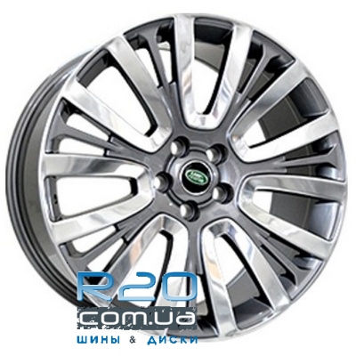 Replica Land Rover (LR999) 9,5x21 5x120 ET49 DIA72,6 (gun metal polished) в Днепре