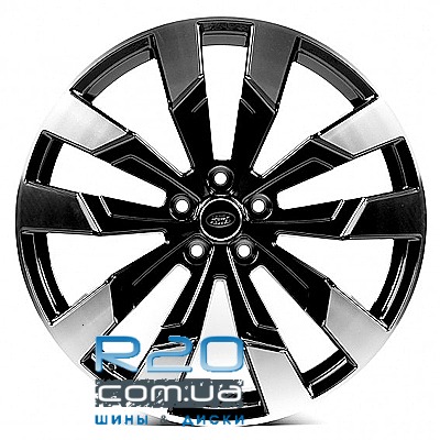 Replica Land Rover (R131) 10x22 5x120 ET40 DIA72,6 (gloss black machined) у Дніпрі