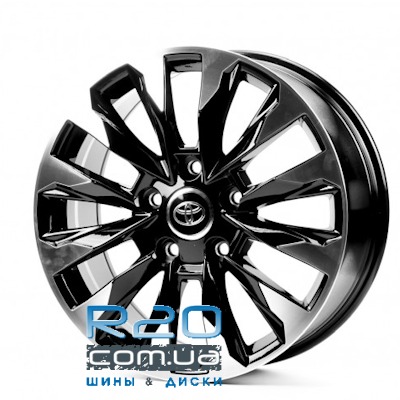 Replica Toyota (TY880/1) 8,5x20 5x150 ET58 DIA110,1 (black machined face) у Дніпрі