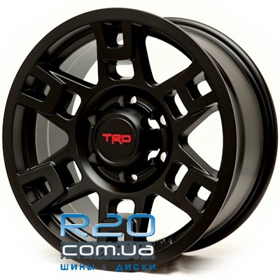 Replica Toyota TRD (2414) 8x17 6x139,7 ET0 DIA106,1 (matt black) в Днепре