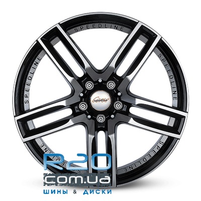 Speedline SL1 Imperatore 8,5x19 5x120 ET35 DIA76 (black front diamond cut) в Днепре