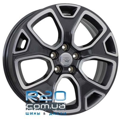 WSP Italy Jeep (W3804) Detroit 7x18 5x110 ET40 DIA65,1 (anthracite polished) у Дніпрі